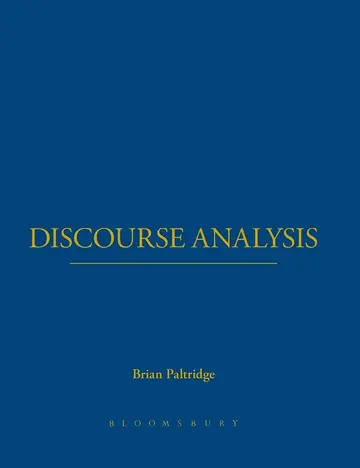 Cover of Discourse Analysis