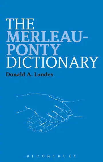 Cover of The Merleau-Ponty Dictionary