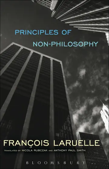 Cover of Principles of Non-Philosophy