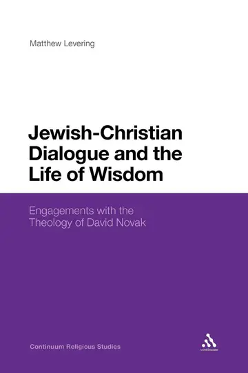 Cover of Jewish-Christian Dialogue and the Life of Wisdom
