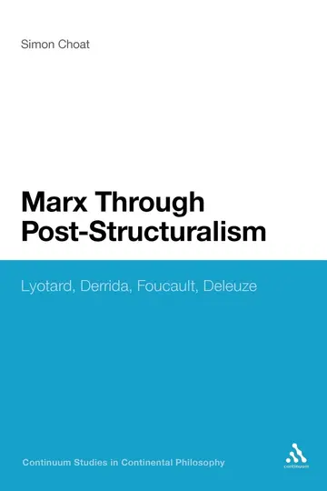 Cover of Marx Through Post-Structuralism