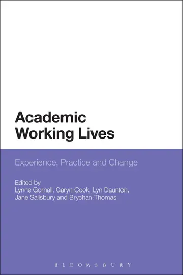 Cover of Academic Working Lives