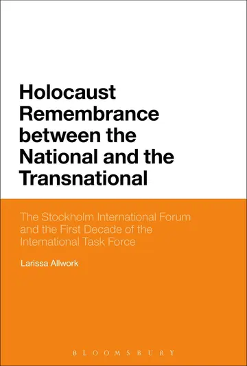 Cover of Holocaust Remembrance between the National and the Transnational