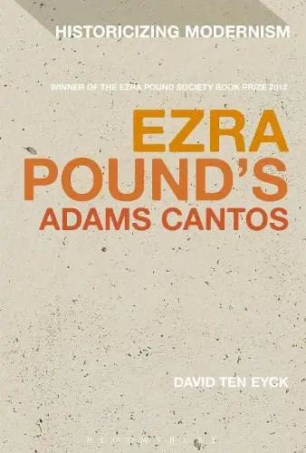 Cover of Ezra Pound's Adams Cantos