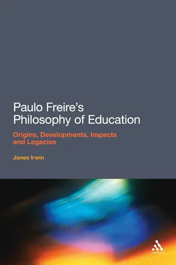 Cover of Paulo Freire's Philosophy of Education