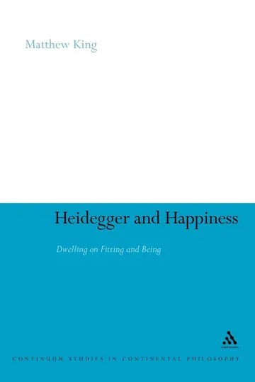 Cover of Heidegger and Happiness