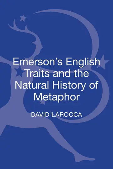 Cover of Emerson's English Traits and the Natural History of Metaphor