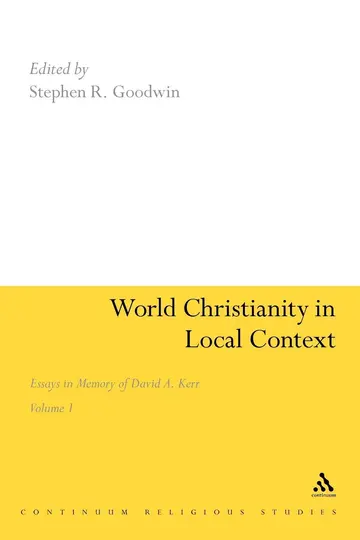 Cover of World Christianity in Local Context