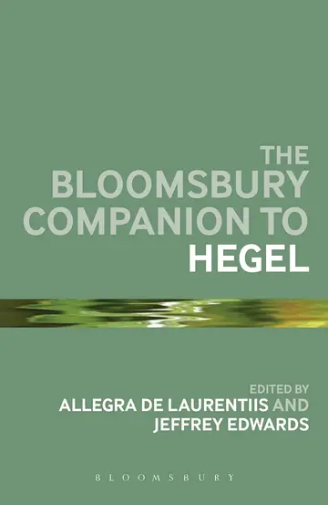 Cover of The Bloomsbury Companion to Hegel
