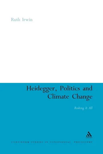 Cover of Heidegger, Politics and Climate Change