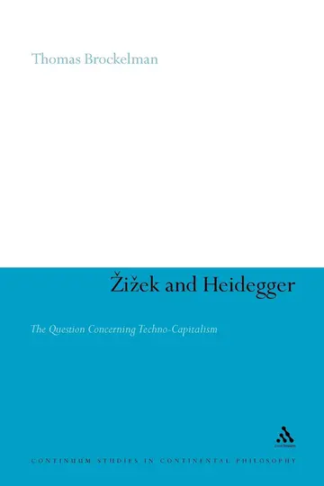 Cover of Zizek and Heidegger