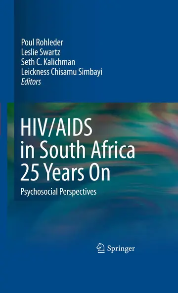 Cover of HIV/AIDS in South Africa 25 Years on