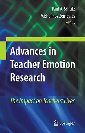 Cover of Advances in Teacher Emotion Research