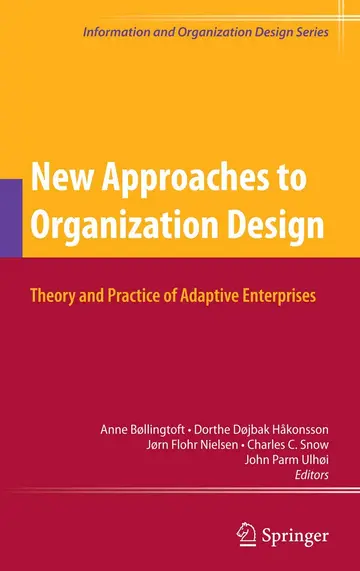 Cover of New Approaches to Organization Design