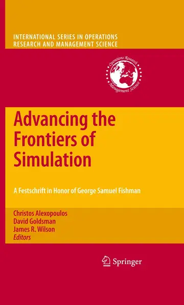 Cover of Advancing the Frontiers of Simulation