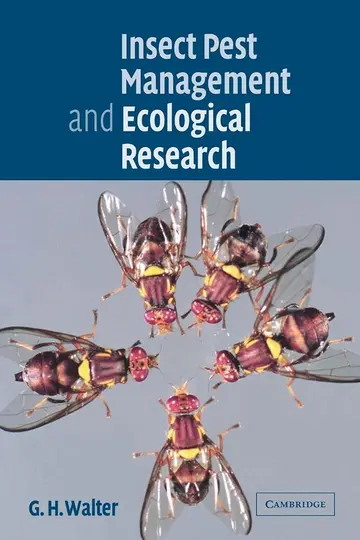 Cover of Insect Pest Management and Ecological Research