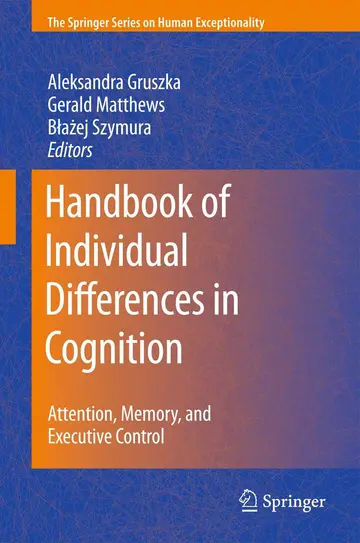 Cover of Handbook of Individual Differences in Cognition