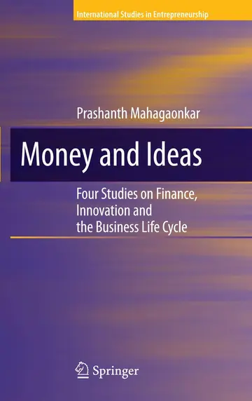 Cover of Money and Ideas
