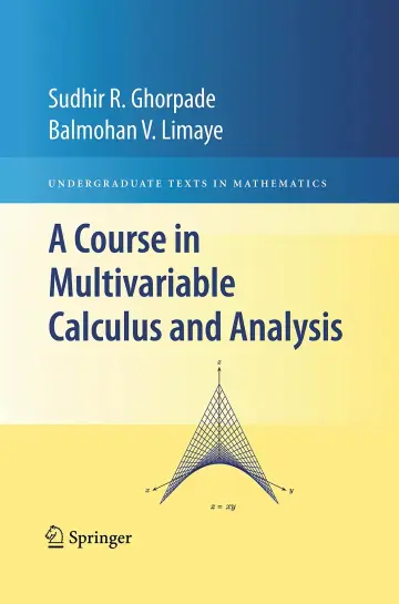 Cover of A Course in Multivariable Calculus and Analysis