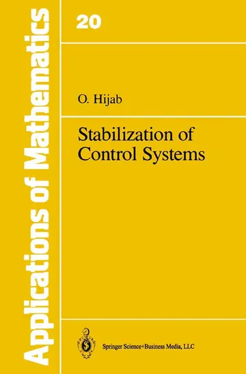 Cover of Stabilization of Control Systems