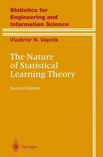 Cover of The Nature of Statistical Learning Theory