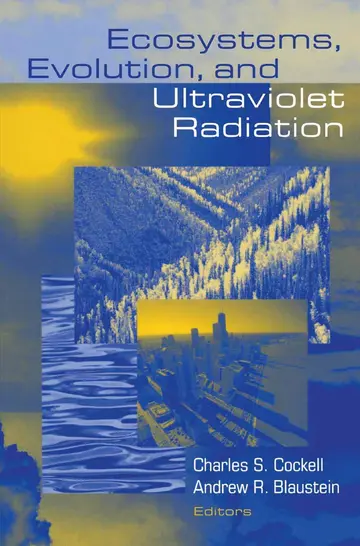 Cover of Ecosystems, Evolution, and Ultraviolet Radiation