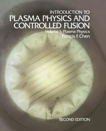 Cover of Introduction to Plasma Physics and Controlled Fusion