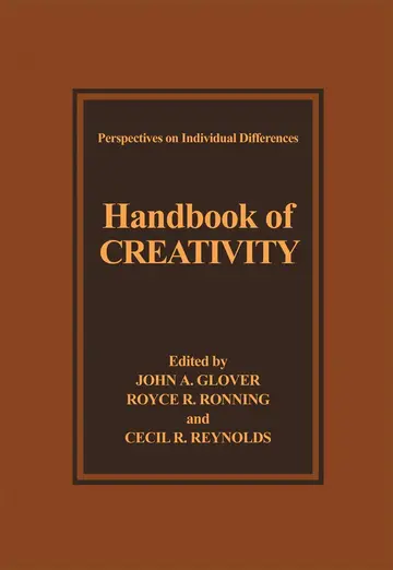 Cover of Handbook of Creativity