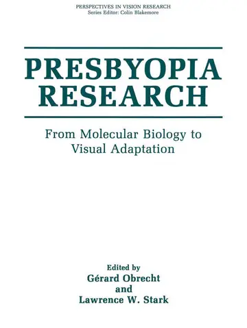 Cover of Presbyopia Research