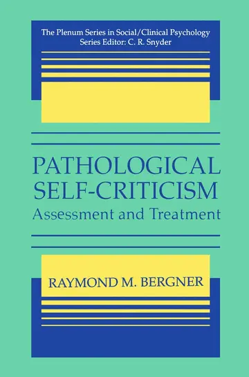 Cover of Pathological Self-Criticism