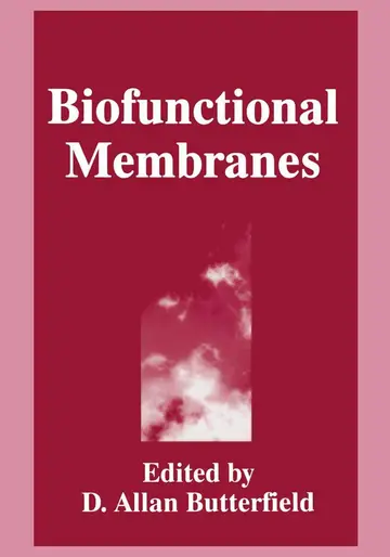 Cover of Biofunctional Membranes