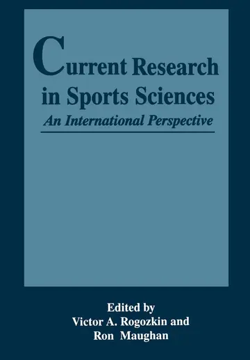 Cover of Current Research in Sports Sciences