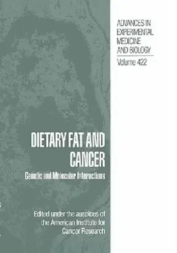 Cover of Dietary Fat and Cancer