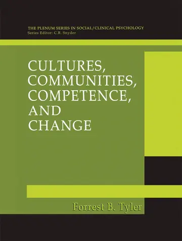 Cover of Cultures, Communities, Competence, and Change