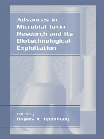 Cover of Advances in Microbial Toxin Research and Its Biotechnological Exploitation