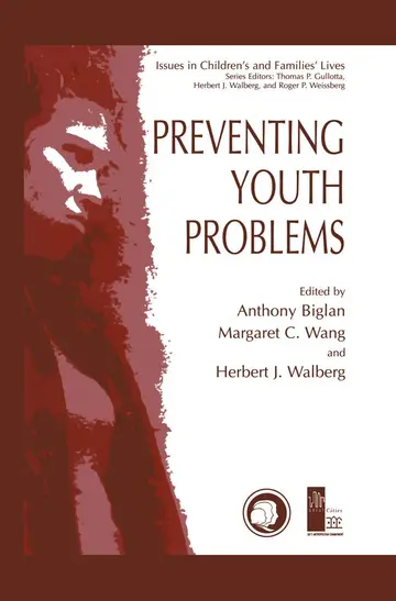 Cover of Preventing Youth Problems
