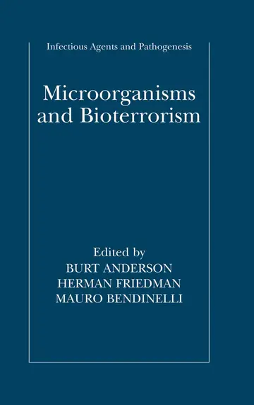 Cover of Microorganisms and Bioterrorism
