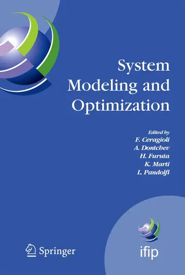 Cover of System Modeling and Optimization