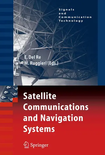Cover of Satellite Communications and Navigation Systems