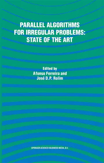 Cover of Parallel Algorithms for Irregular Problems