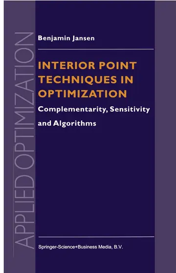 Cover of Interior Point Techniques in Optimization