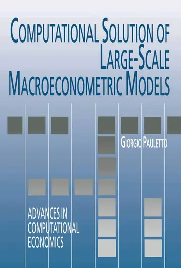 Cover of Computational Solution of Large-scale Macroeconometric Models