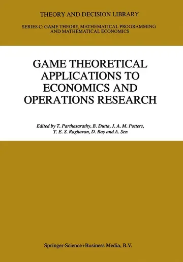 Cover of Game Theoretical Applications to Economics and Operations Research
