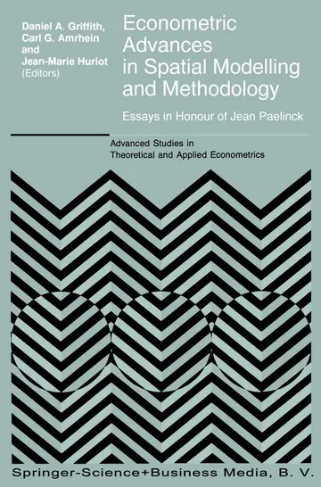 Cover of Econometric Advances in Spatial Modelling and Methodology