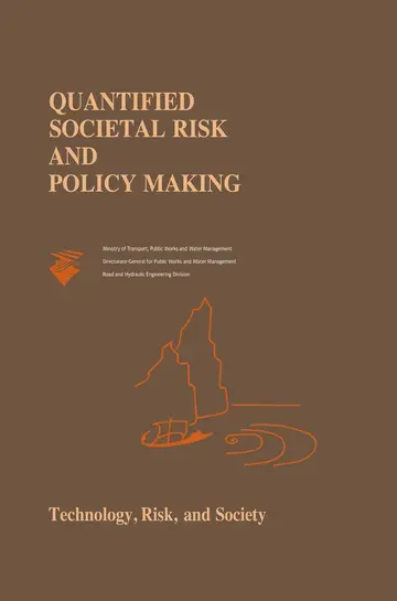 Cover of Quantified Societal Risk and Policy Making