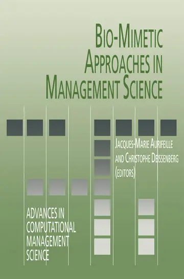 Cover of Bio-Mimetic Approaches in Management Science