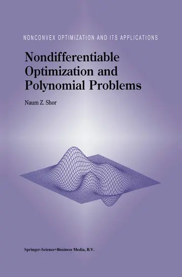 Cover of Nondifferentiable Optimization and Polynomial Problems