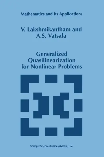 Cover of Generalized Quasilinearization for Nonlinear Problems