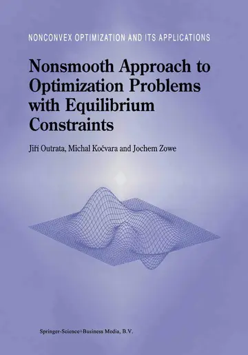 Cover of Nonsmooth Approach to Optimization Problems with Equilibrium Constraints