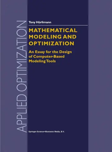 Cover of Mathematical Modeling and Optimization